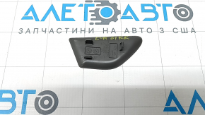 Заглушка внутренней ручки двери задней правой Hyundai Elantra 21-26 темно-серая