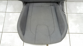 Водительское сидение Hyundai Elantra 21-23 без airbag, механическое, ткань темно-серая, сломаны крепления задней накладки, под химчистку