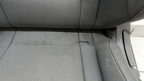 Водительское сидение Hyundai Elantra 21-23 без airbag, механическое, ткань темно-серая, сломаны крепления задней накладки, под химчистку