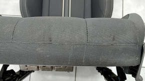 Водительское сидение Hyundai Elantra 21-23 без airbag, механическое, ткань темно-серая, сломаны крепления задней накладки, под химчистку