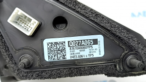 Зеркало боковое левое Hyundai Elantra 21-23 5 пинов, BSM, синее