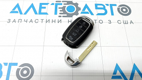 Ключ Hyundai Elantra 21-26 5 кнопок, тычки, полез хром