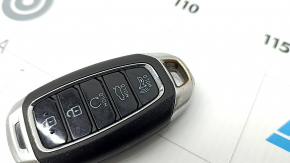 Ключ Hyundai Elantra 21-26 5 кнопок, тычки, полез хром