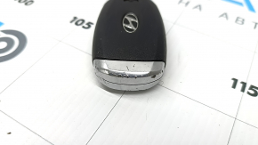 Ключ Hyundai Elantra 21-26 5 кнопок, тычки, полез хром