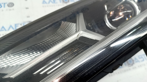 Фара передняя левая в сборе Audi Q7 20-24 с уплотнителем, LED+галоген, царапины
