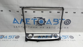 Обрамление монитора, дисплея Audi Q7 19-26 хром, тычка
