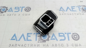 Ручка КПП Audi Q7 20-26 черная, 2 части, тычки
