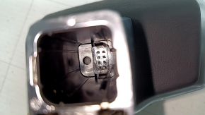 Ручка КПП Audi Q7 20-26 черная, 2 части, тычки