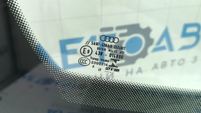 Лобовое стекло Audi Q5 80A 18-23 под датчик дождя, камеру и проекцию, песок