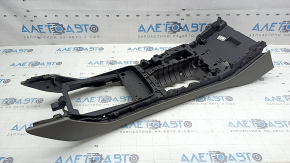 Ornamente negre pentru consola centrală superioară Audi Q7 20-24