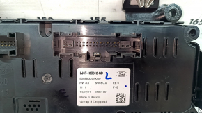Управление климат-контролем Ford Escape MK4 20-21  auto, dual zone, под подогрев сидений и руля, с накладкой черный глянец, царапины