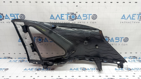 Накладка задней стойки левая Ford Escape MK4 20-22 черная, царапины