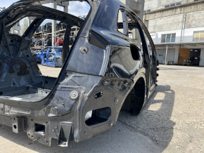 Четверть крыло задняя правая Audi Q5 80A 18-24 на кузове, синяя, тычки