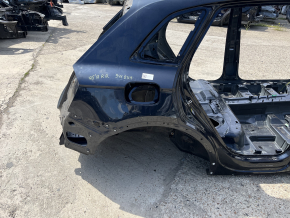 Четверть крыло задняя правая Audi Q5 80A 18-24 на кузове, синяя, тычки