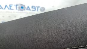 Cartelă ornamente uși spate stânga BMW X5 G05 19-23 piele schwarz/Canberra-Bej fără perdea