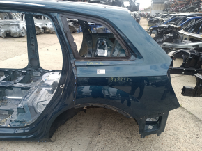 Aripă spate stânga Audi Q7 16-26 pe caroserie, albastră