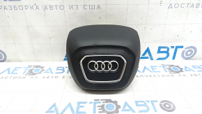 Подушка безопасности airbag в руль водительская Audi Q5 80A 18-24 черная, тип 1