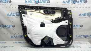 Panou ușă dreapta față pentru Ford Escape MK4 20-22, tip 2, negru, cotieră din piele neagră, garnitură gri, cu mâner cromat, zgârieturi