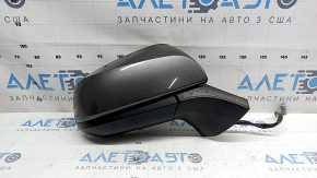 Зеркало боковое правое в сборе Toyota Sienna 21-26 6 пинов, подогрев, BSM, графит
