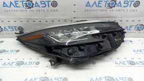 Фара передняя правая Toyota Sienna 21-26 LED, LE, XLE, Led, выгорел центральный LED, тычка на хроме