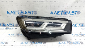 Ansamblu far față dreapta pentru Audi Q5 80A 18-20 LED, zgâriat