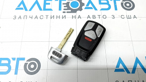 Ключ Audi Q5 80A 18-24 keyless, 4 кнопки, тип 2, царапины, тычки