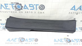 Ornamente prag interior față stânga pentru Toyota Sienna 21-26, gri închis, zgârieturi