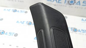 Ornamente prag exterior spate stânga Audi Q5 80A 18-23 negru, zgârieturi