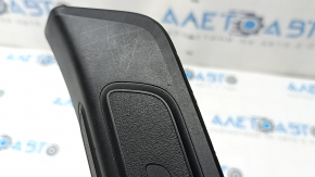 Ornamente prag exterior spate stânga Audi Q5 80A 18-23 negru, zgârieturi