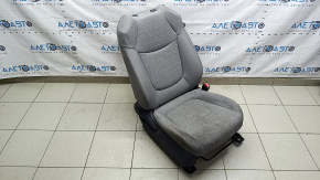 Scaun pasager pentru Toyota Sienna 22-26 fără airbag, manual, material textil gri, curățabil chimic