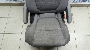 Задний ряд сидений 2 ряд правый Toyota Sienna 21-22 без airbag, механическое, ткань серая, под 8 мест, под химчистку