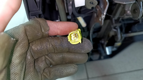 Задний ряд сидений 2 ряд правый Toyota Sienna 21-22 без airbag, механическое, ткань серая, под 8 мест, под химчистку