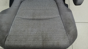 Задний ряд сидений 2 ряд правый Toyota Sienna 21-22 без airbag, механическое, ткань серая, под 8 мест, под химчистку