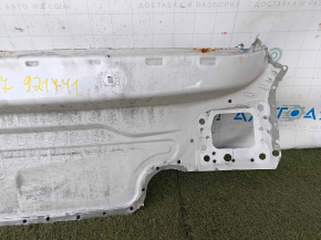 Задняя панель Audi A4 B9 17-20 2 части, высверлено, белая