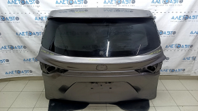 Дверь багажника голая со стеклом Toyota Sienna 21-26 пластик, тонировка, графит 1H1