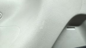 Обшивка арки правая Toyota Sienna 21-26 без шторки под розетку 120V, темно-серая с светло-серым, с подстаканниками, с накладками, царапины, потерта, сломано крепление
