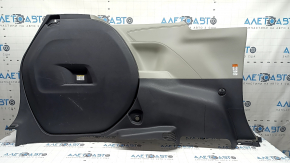 Ornamente arc stânga pentru Toyota Sienna 21-26, fără husă roată de rezervă, gri închis cu gri deschis, cu suporturi pentru pahare, cu suprapuneri, zgârieturi, uzate