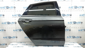 Ansamblu ușă spate dreapta Ford Fusion mk5 17-20 grafit J7, crom simplu, mâner cromat, bare de protecție