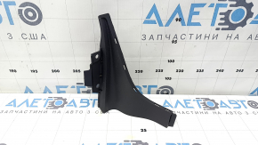 Накладка центральной консоли боковая задняя левая малая Toyota Sienna 21-26 темно-серая, царапины