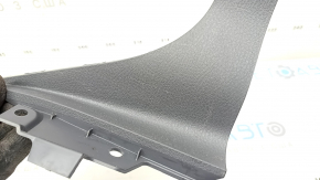 Ornamente consolei centrale laterale stânga spate, mici, Toyota Sienna 2020, gri închis, zgârieturi
