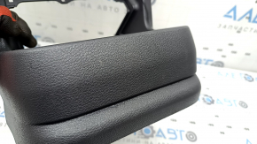Ornamente console centrale spate pentru Toyota Sienna 21-26, gri închis, cu suporturi pentru pahare, zgârieturi