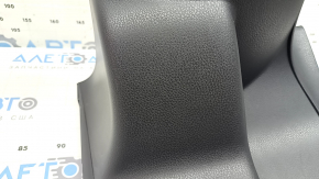 Накладка центральной консоли верхняя Toyota Sienna 21-26 темно-серая, с подсветкой, потерта