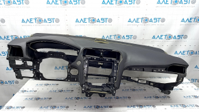 Торпедо передняя панель с AIRBAG Ford Fusion mk5 17-20 черная под start-stop, динамик и проекцию, царапина