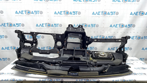 Торпедо передняя панель с AIRBAG Ford Fusion mk5 17-20 черная под start-stop, динамик и проекцию, царапина