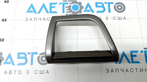 Panou decorativ stânga bord pentru Ford Fusion mk5 17-20, gri, inserție cu aspect de lemn, fisură la montaj