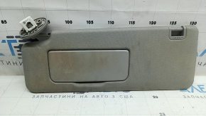 Козырек левый Toyota Sienna 21-26 серый, с подсветкой, без крючка, под химчистку