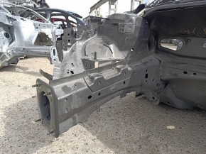 Четверть передняя правая Ford Fusion mk5 17-20 с кронштейном, на кузове, графит