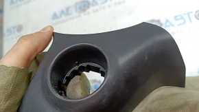 Накладка передней панели под кнопку start/stop Toyota Sienna 21-26 черная, потерта