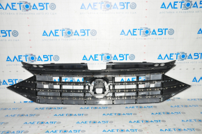 Решетка радиатора grill VW Jetta 19-21 без эмблемы