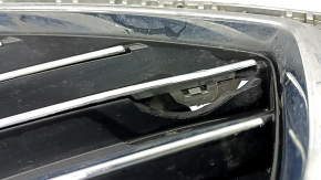 Grilă radiator cu ramă Ford Fusion mk5 19-20 cromată, nisip